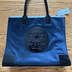 TORY BURCH ‘ELLA’ PATENT LEATHER TOTE